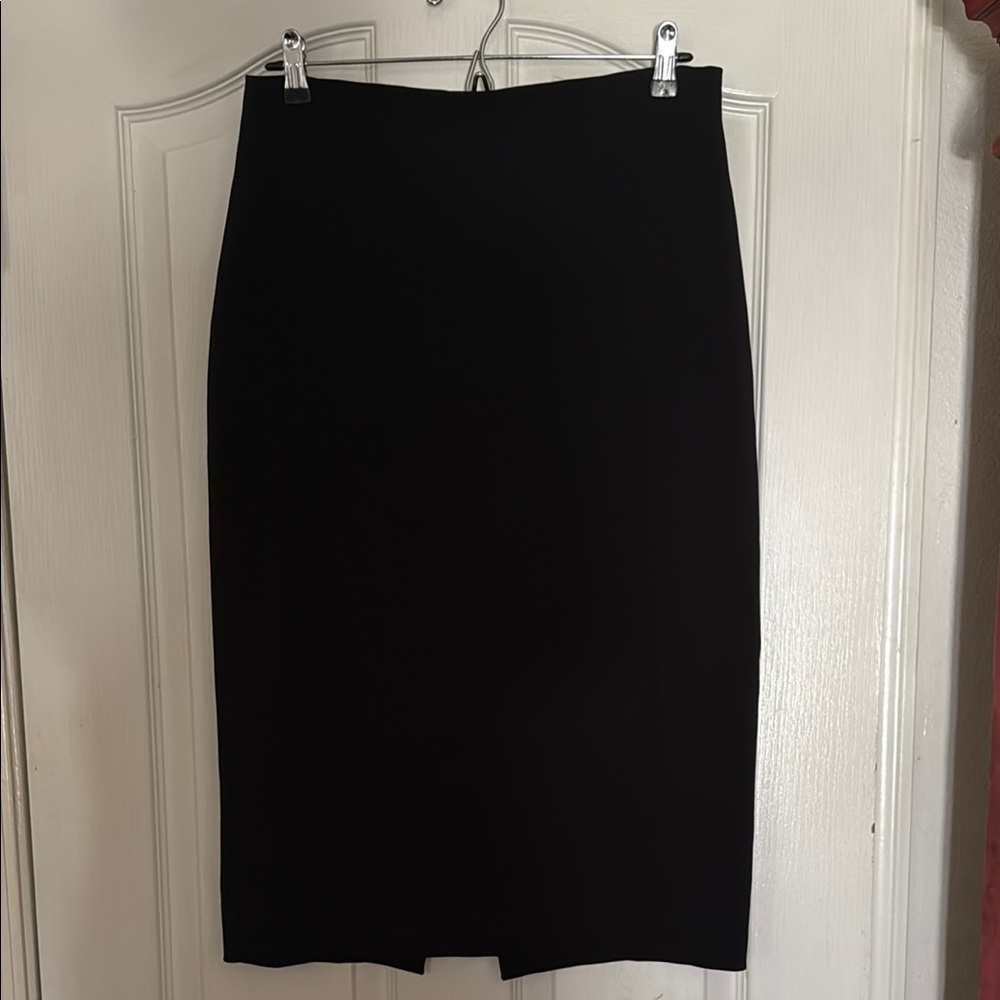 Zara Classic Black Pencil Skirt